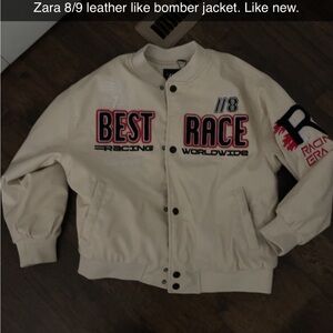 Zara kids bomber jacket size 8/9